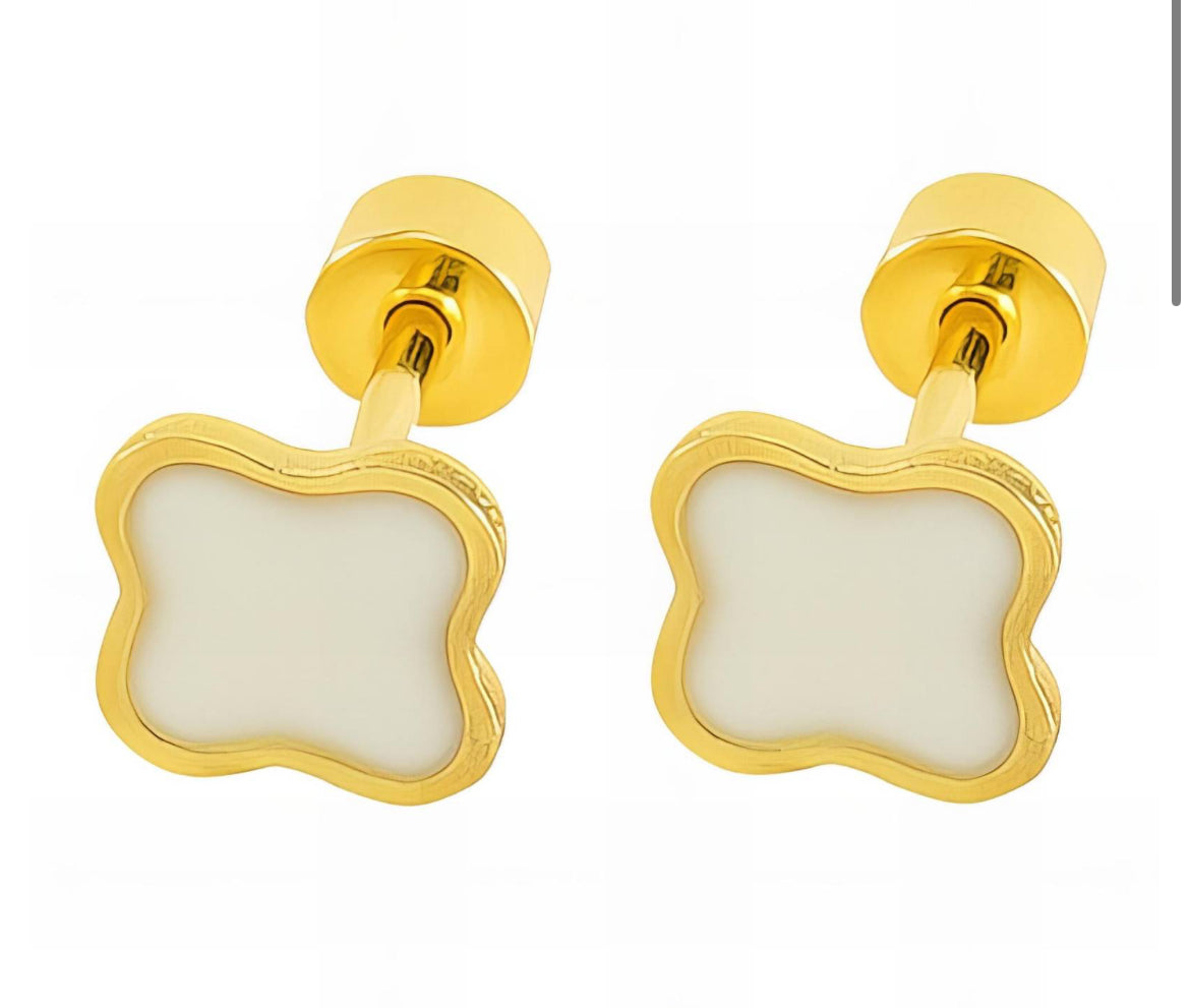 Four Leaf clover earrings