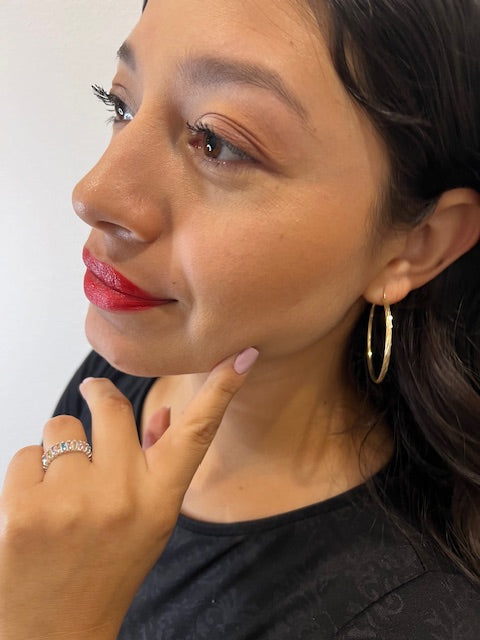 10K Gold Hoop Earrings