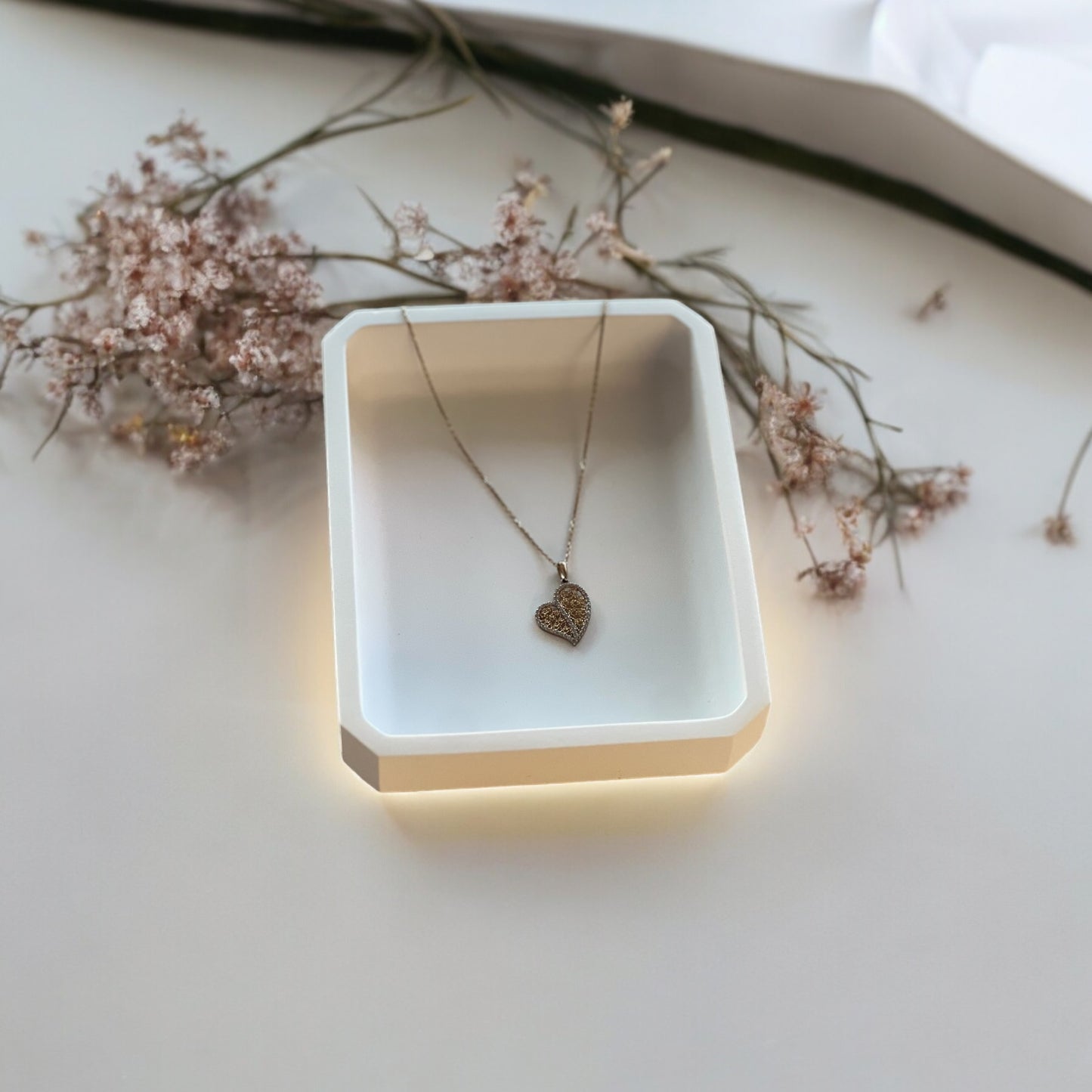 10K Gold Heart Necklace