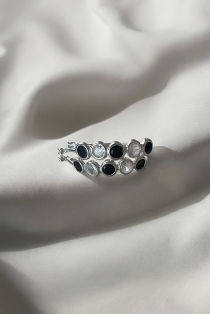 Black and White Hoops